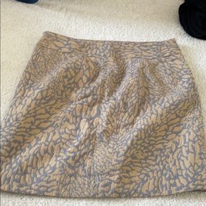 LOFT jacquard mini skirt 3/$10